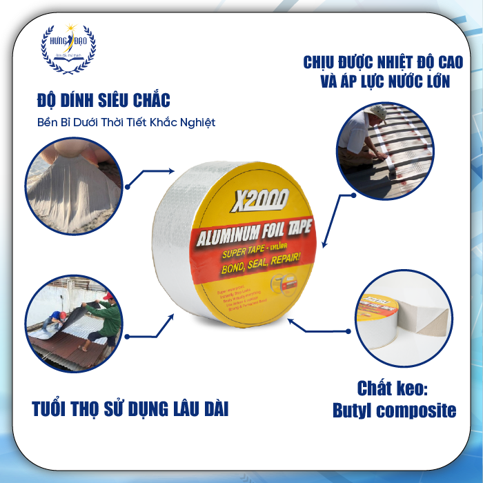 Băng keo chống thấm x2000