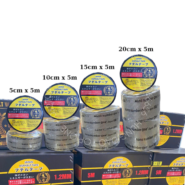 Băng keo chống thấm nhựa đường Number One